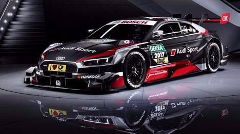 Audi präsentiert beim Automobilsalon in Genf den neuen DTM-Boliden