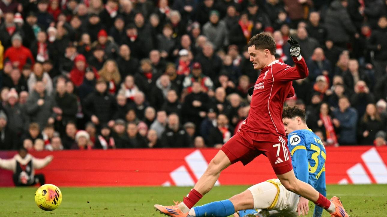 Erlösung für Wirtz: Erster Treffer für Liverpool