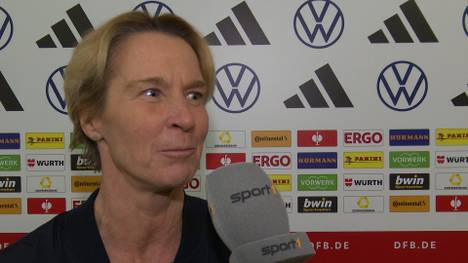 Das Testspiel gegen Brasilien galt nicht nur als Härtetest gegen einen starken Gegner, sondern auch als Abschiedsspiel von Superstar Dzsenifer Marozsán. Ein sehr emotionaler Moment für die Bundestrainerin.