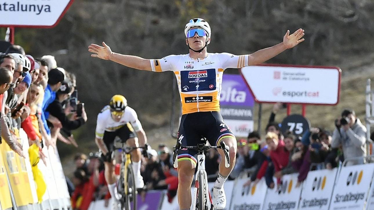 Evenepoel gewinnt Duell mit Roglic