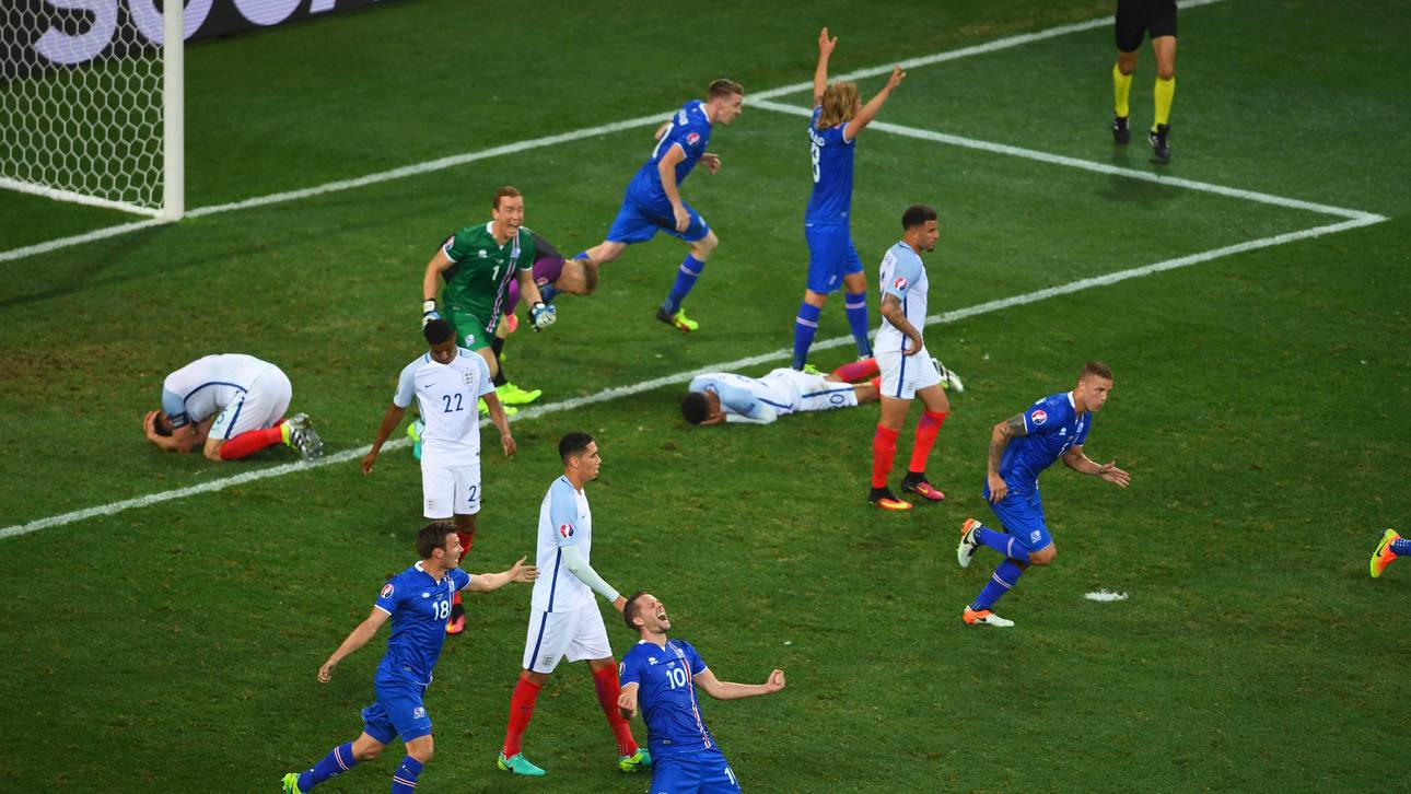 Sensation! Island wirft England raus