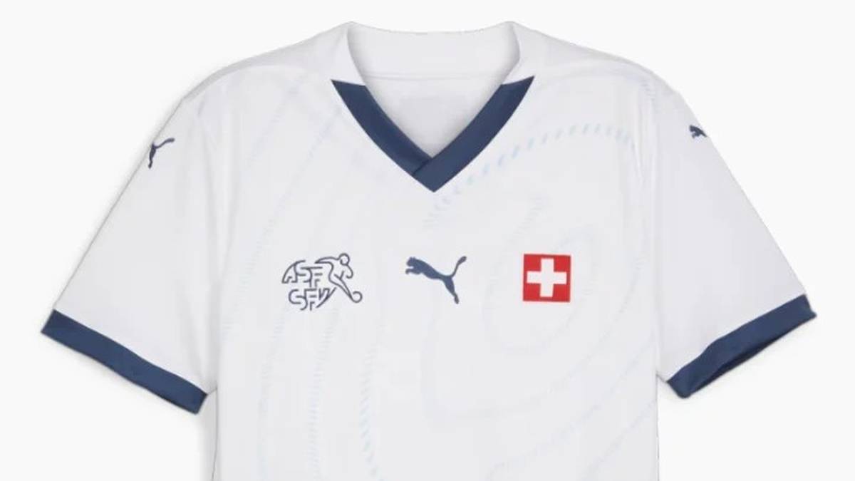 Schweiz (Gast) - Ausrüster Puma - Das Auswärtstrikot der Schweiz kommt klassisch in Weiß daher. 