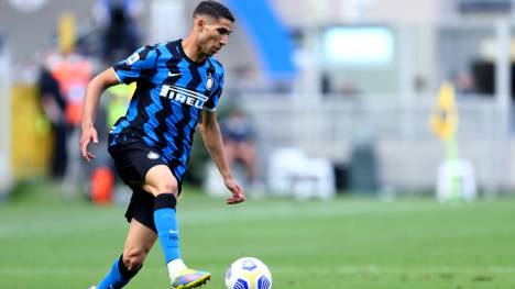 Achraf Hakimi wurde zuletzt mit den Bayern in Verbindung gebracht. Jetzt gibt es aber wohl konkrete Verhandlungen mit Frankreichs Vizemeister.