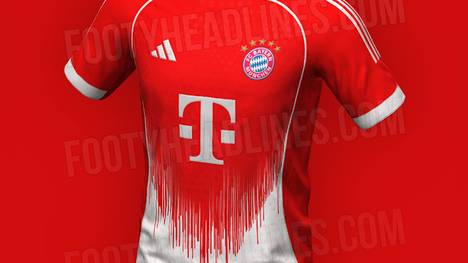 Das neue Heimtrikot der Bayern für die Saison 2025/26 könnte mit einem besonderen Farbverlauf für ein Novum sorgen.