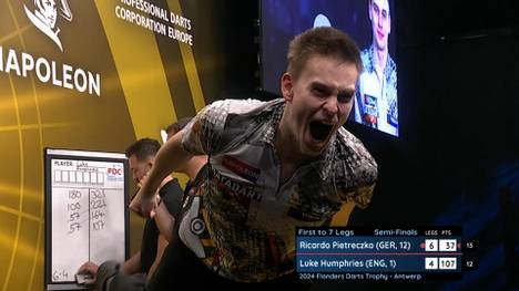 Auf dem Weg in das Finale der Flanders Darts Trophy gelang "Pikachu" auf der European Tour indes eine Sensation gegen Weltmeister Luke Humphries.