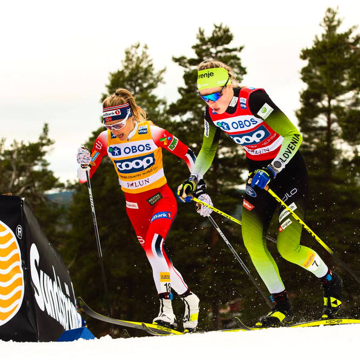 Damit hatte keiner gerechnet - Sprint-Ass Anamarija Lampic macht Schluss mit Langlauf. Die Slowenin versucht sich stattdessen als Biathletin. Ihre Vorgängerinnen Denise Herrmann und Stina Nilsson freut dies. 