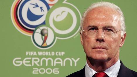 Franz Beckenbauer war Präsident des WM-Organisationskomitees 2006