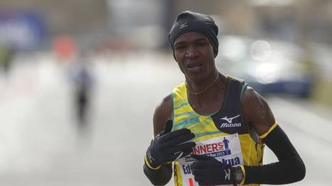 Edwin Mokua gewann 2020 den Halbmarathon in Trabzon