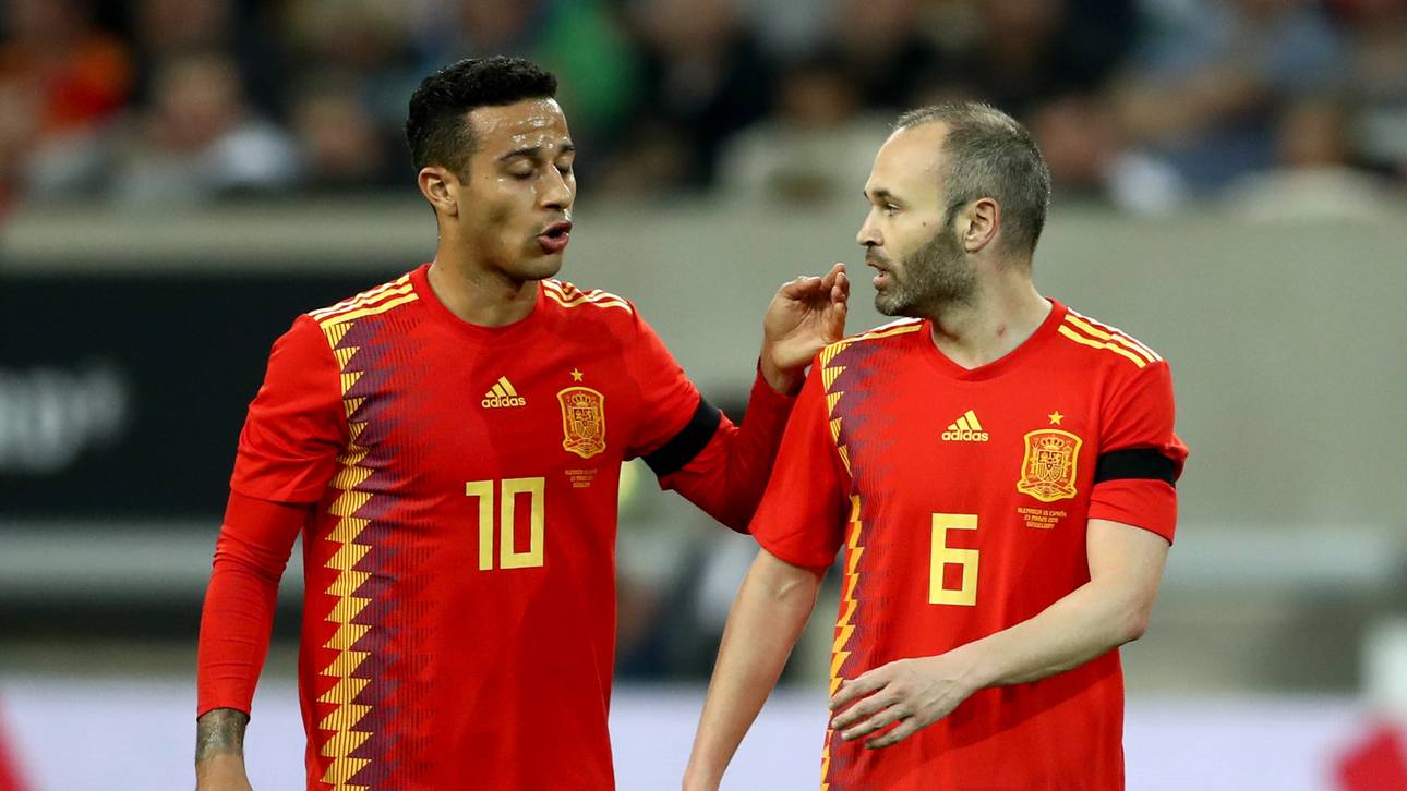 Aufstellungen: Spanien mit Thiago