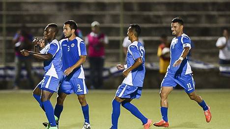 Nicaragua feiert den 5:0-Sieg gegen Anguilla - Hoffmanns Erzählungen