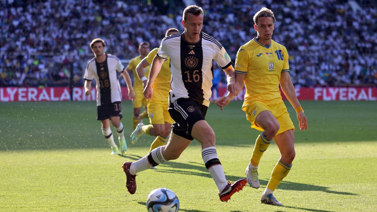 Spätes Remis gegen Ukraine: Friedenszeichen mit Alarmsignal