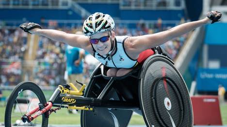 Die Belgierin Marieke Vervoort gewann bei den Paralympics in Rio Silber über 400 m 