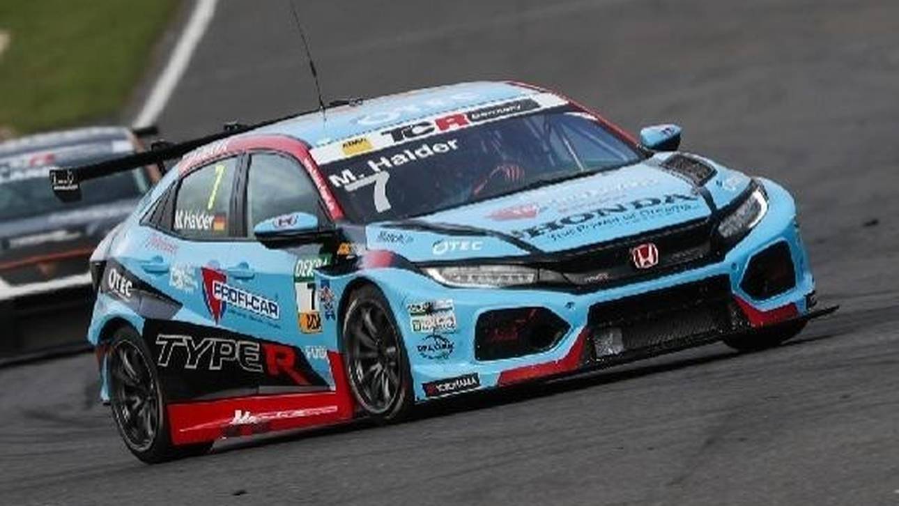 ADAC TCR Germany Sachsenring: Honda-Pilot Mike Halder zum Auftakt vorne