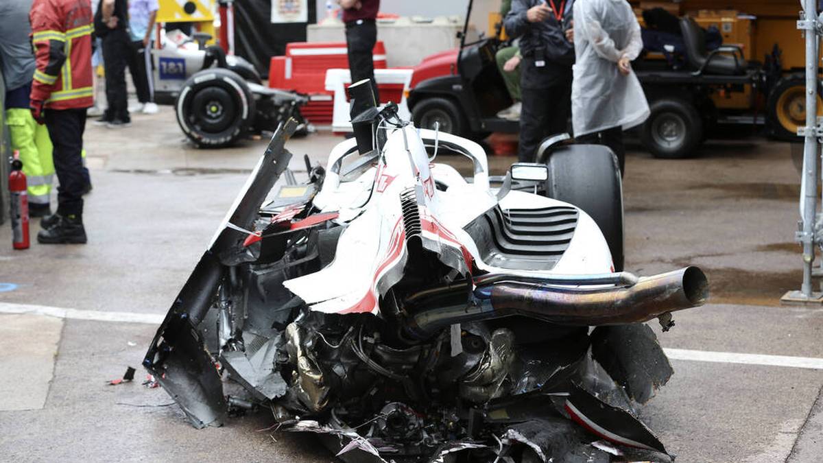 Mick Schumacher erlitt in Monaco einen schweren Unfall