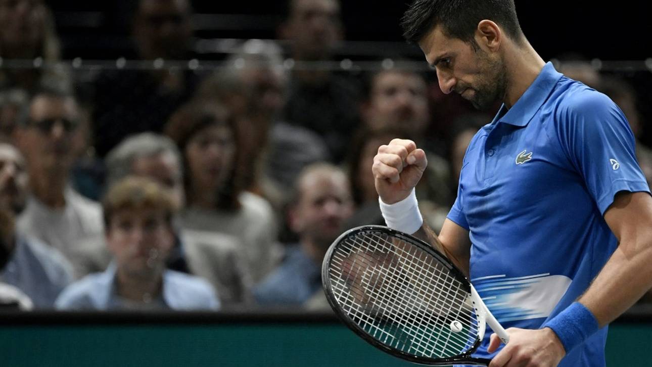 Rune fordert Djokovic im Finale