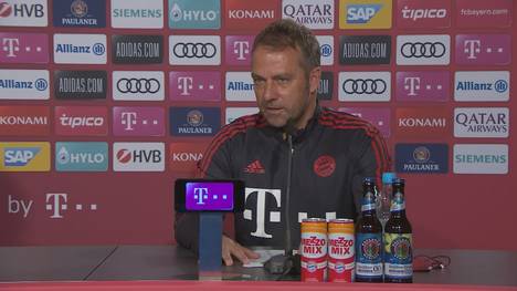  Bei der letzten Bayern-PK von Hansi Flick vor einem Pflichtspiel steht die Zukunft und das Fazit des Trainers im Fokus. 