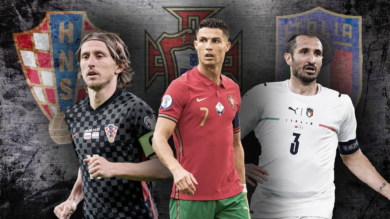 Oldies wie Luka Modric, Cristiano Ronaldo oder Giorgio Chellini prägen die EM