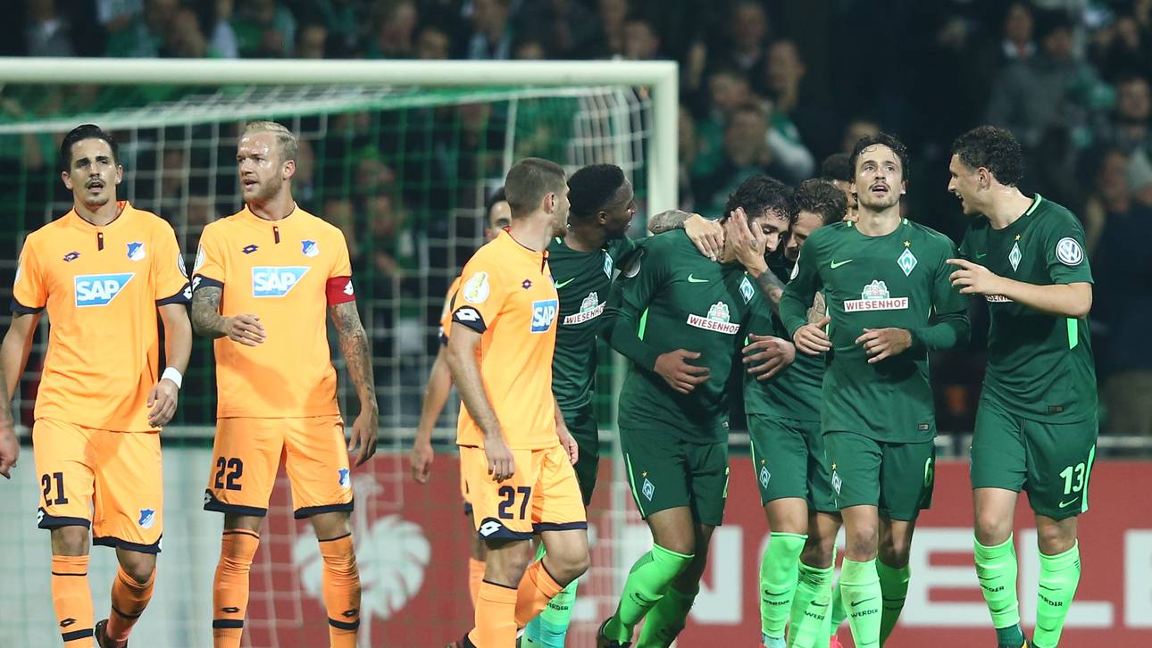 Werder jubelt über glücklichen Sieg