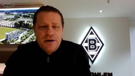 Max Eberl äußert sich im Stahlwerk Doppelpass zur aktuellen Gladbacher Situation und findet Parallelen zu den Bayern.