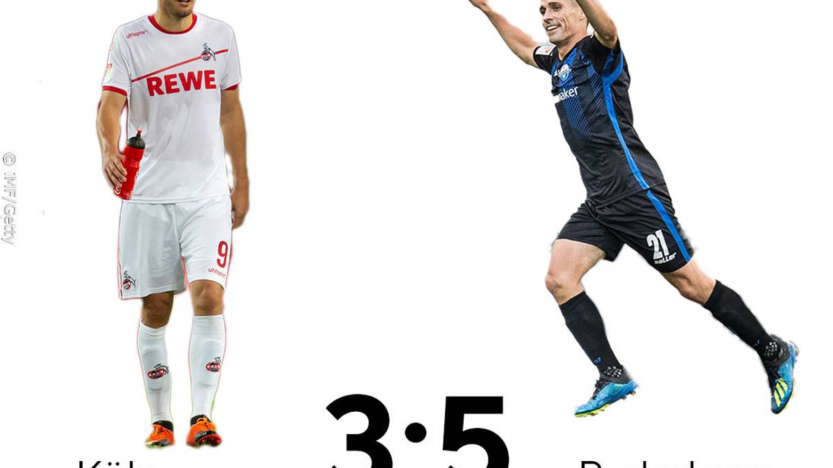 Zwei Tore von Simon Terodde haben dem 1. FC Köln nicht zum Sieg gereicht