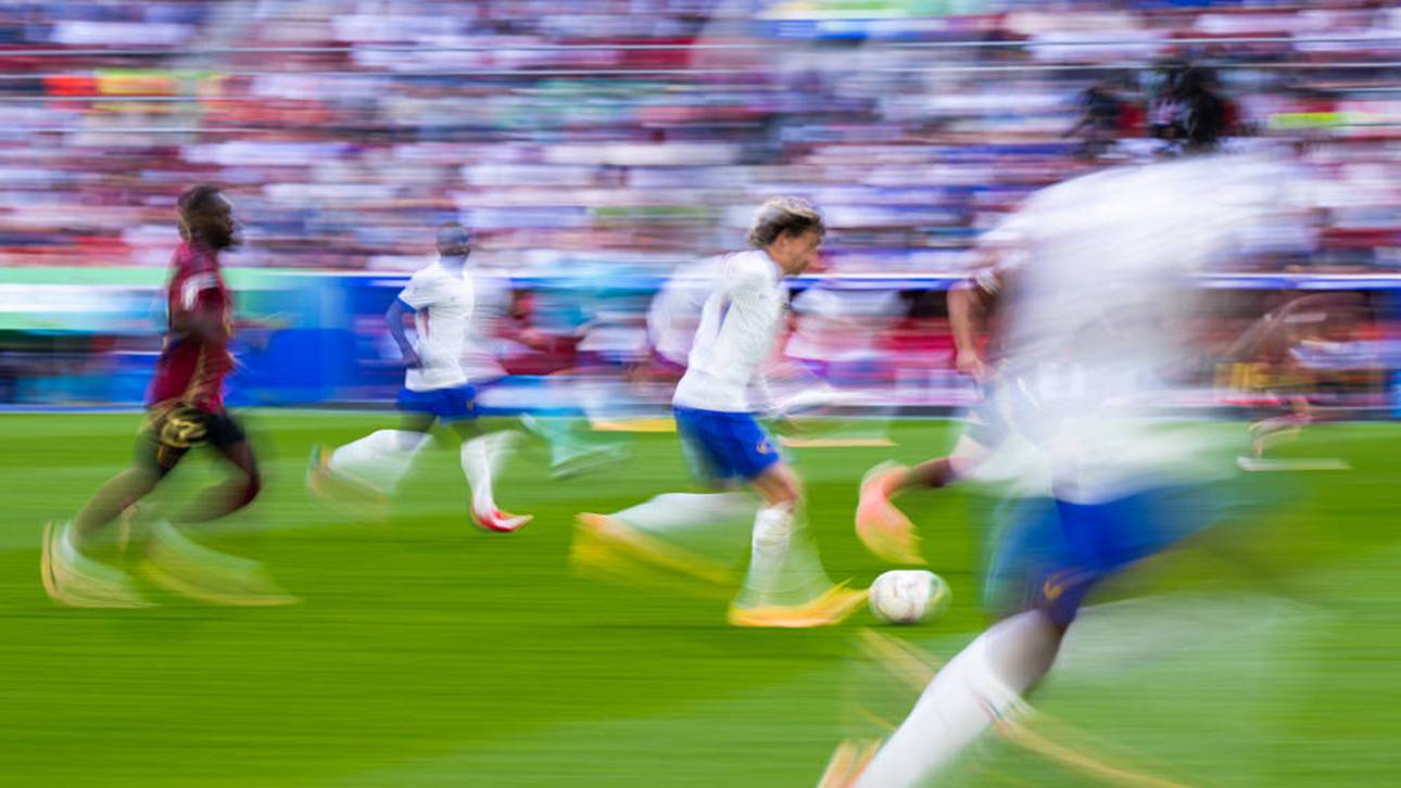 Irre Szene bei Frankreich-Kracher