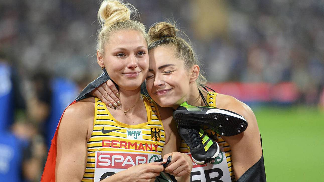 Lisa Mayer war bei der EM in München Teil der Gold-Staffel um Gina Lückenkemper