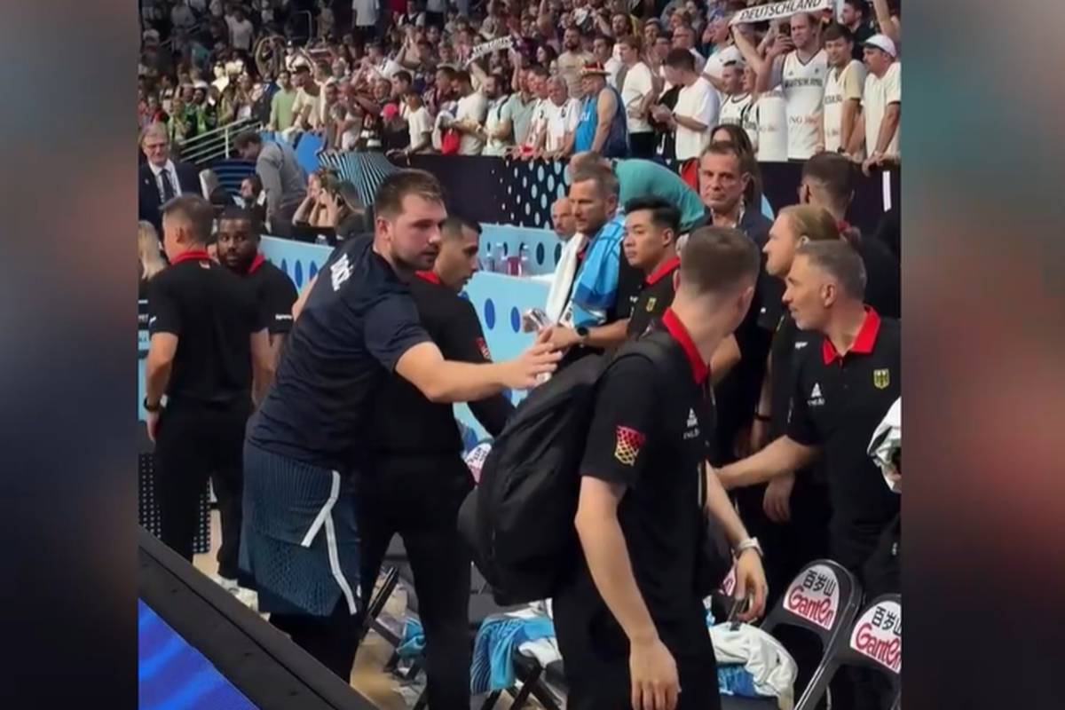 Nach der Niederlage von Slowenien gegen Deutschland bei der FIBA EuroBasket 2025 zeigt Luka Doncic wahre Größe.