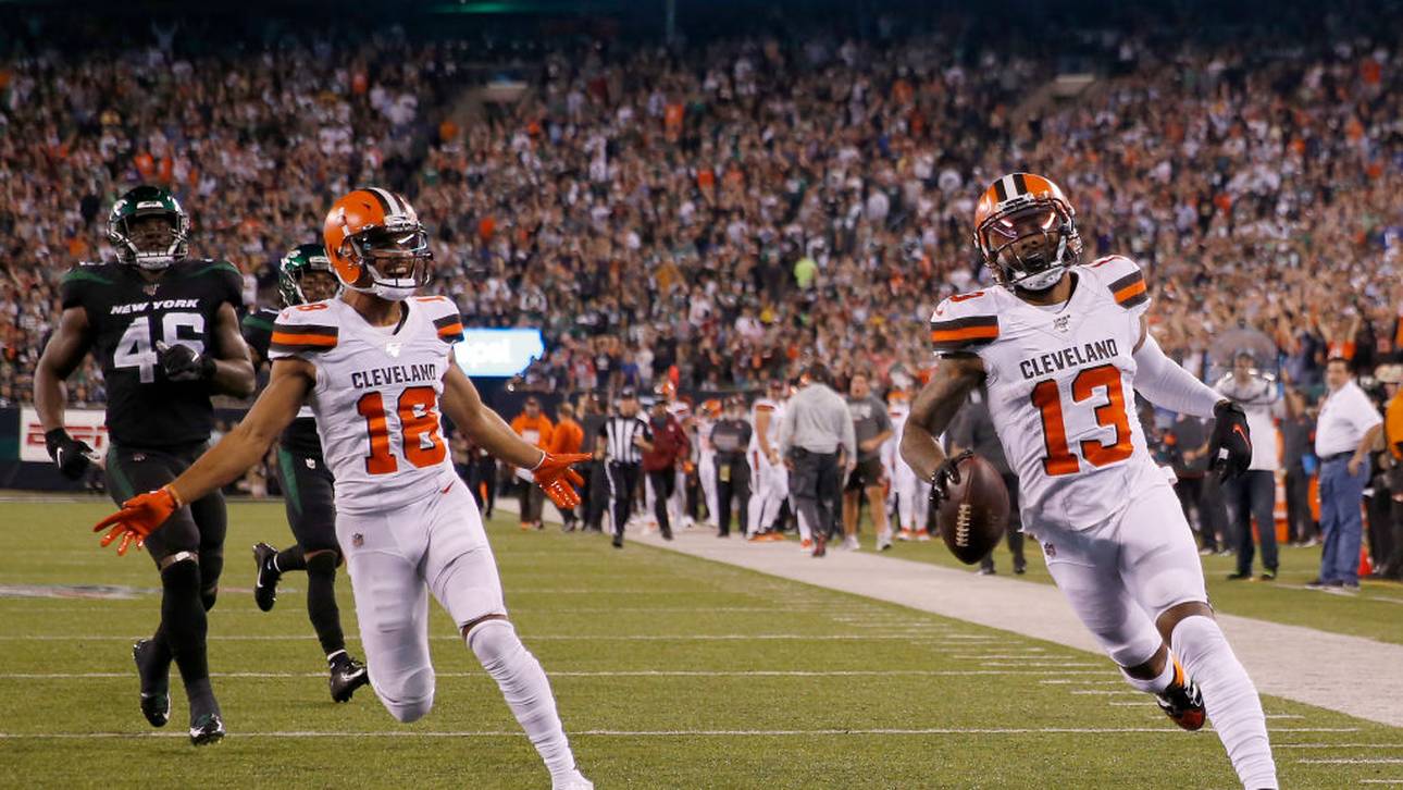 Sport-Tag: Browns schlagen Jets