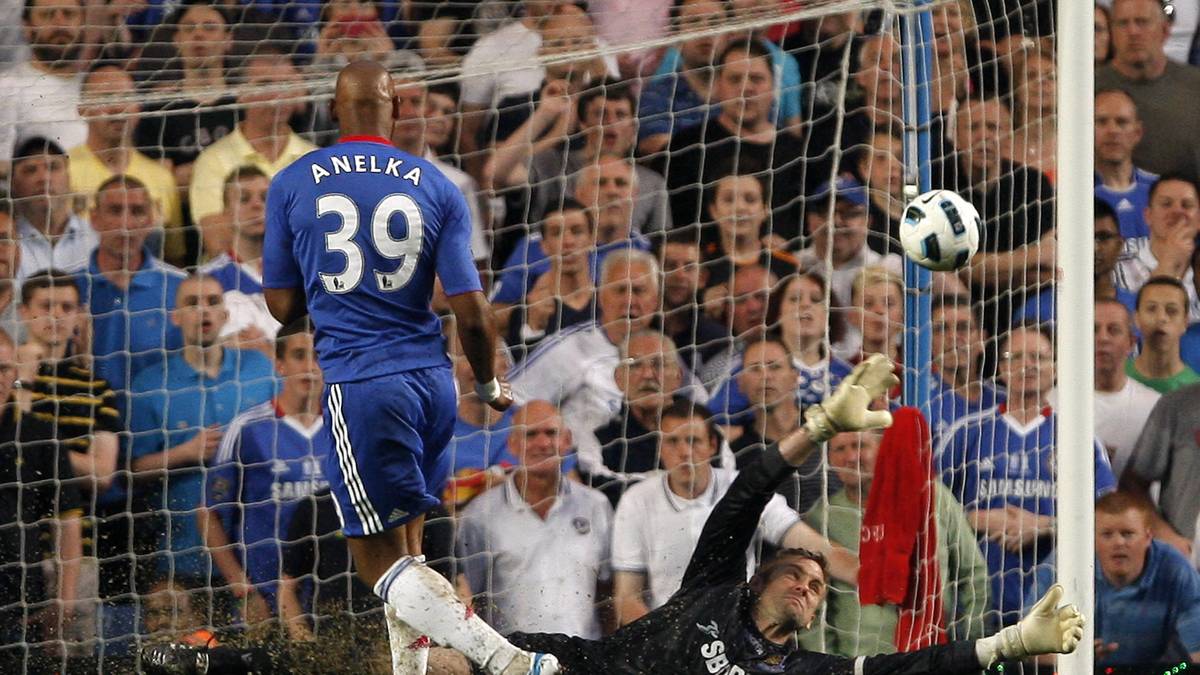 PLATZ 15 - NICOLAS ANELKA (Frankreich): 125 Tore für West Bromwich Albion, FC Chelsea, Bolton Wanderers, Manchester City, FC Liverpool und FC Arsenal