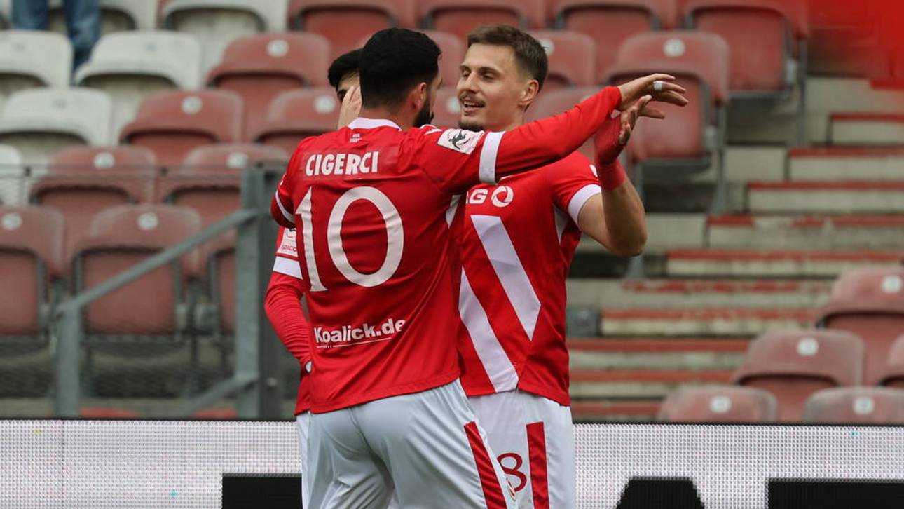 Freude bei Energie Cottbus