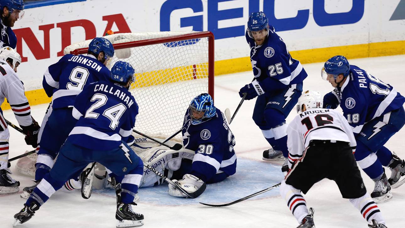 Blackhawks kurz vor dem Triumph