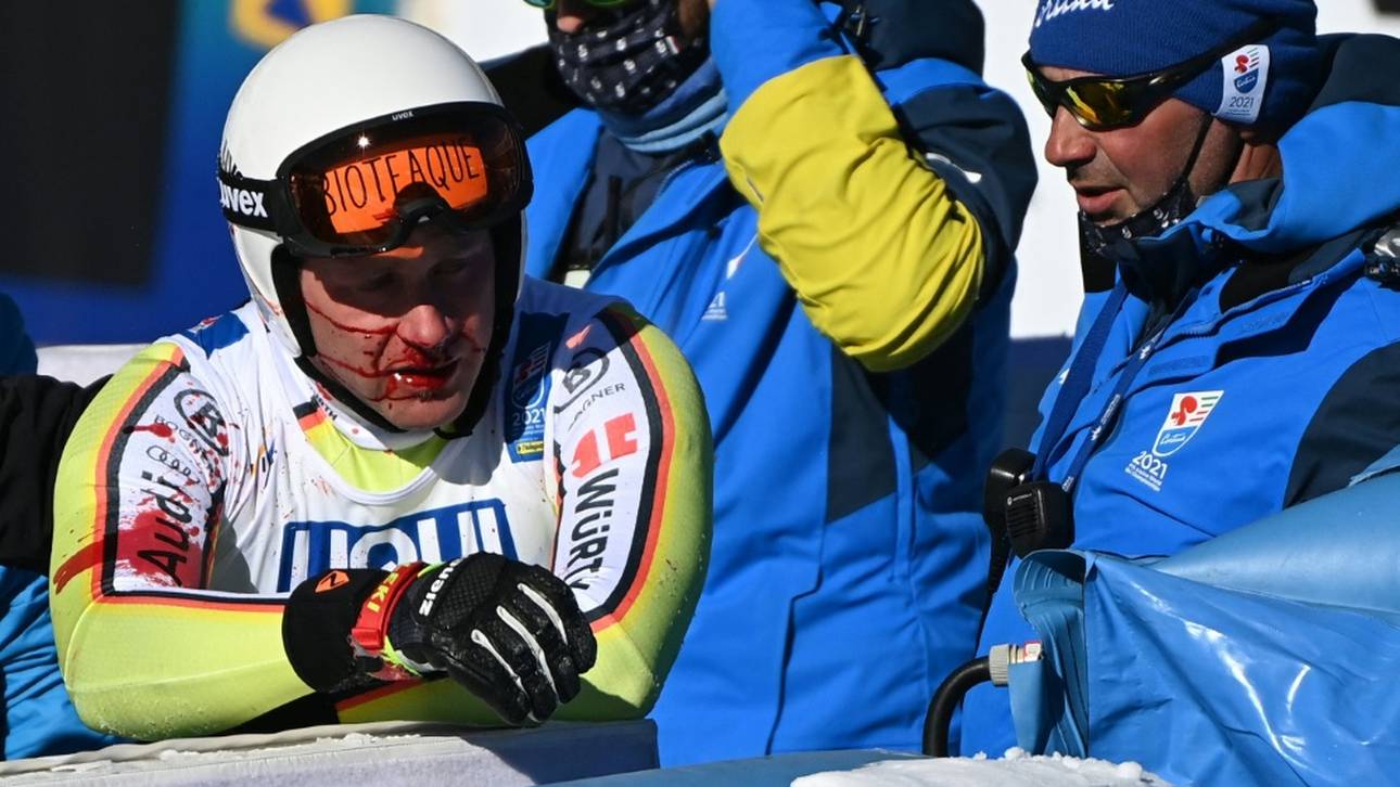 Baumann nach Sturz mit Gehirnerschütterung