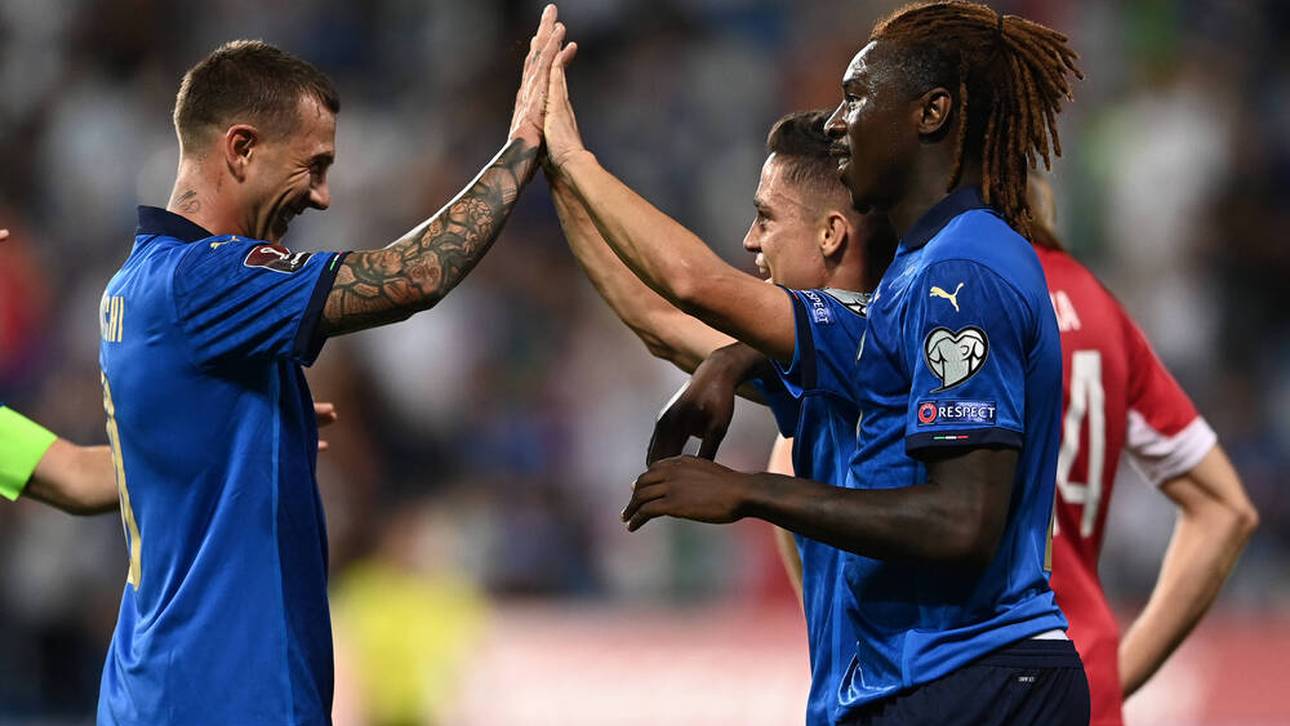 Kantersieg: Italien baut Weltrekord aus