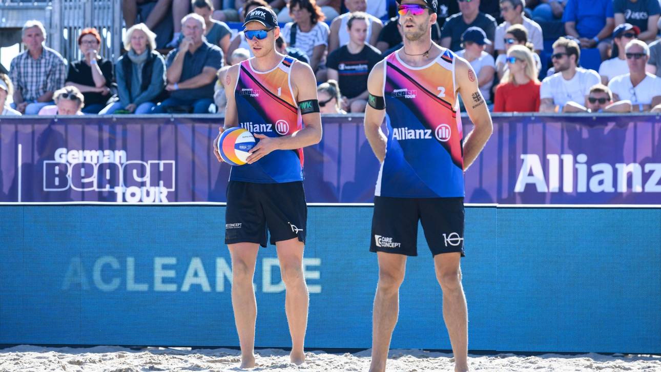 Bachvolleyball: Ehlers/Wickler erstmals im Finale