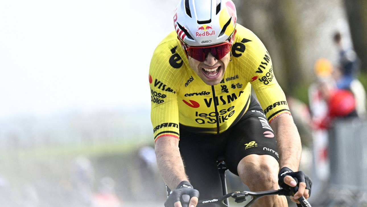 Radstar van Aert scheitert dramatisch