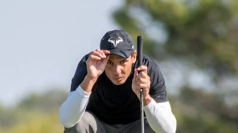Rafael Nadal beim Golfturnier auf Mallorca