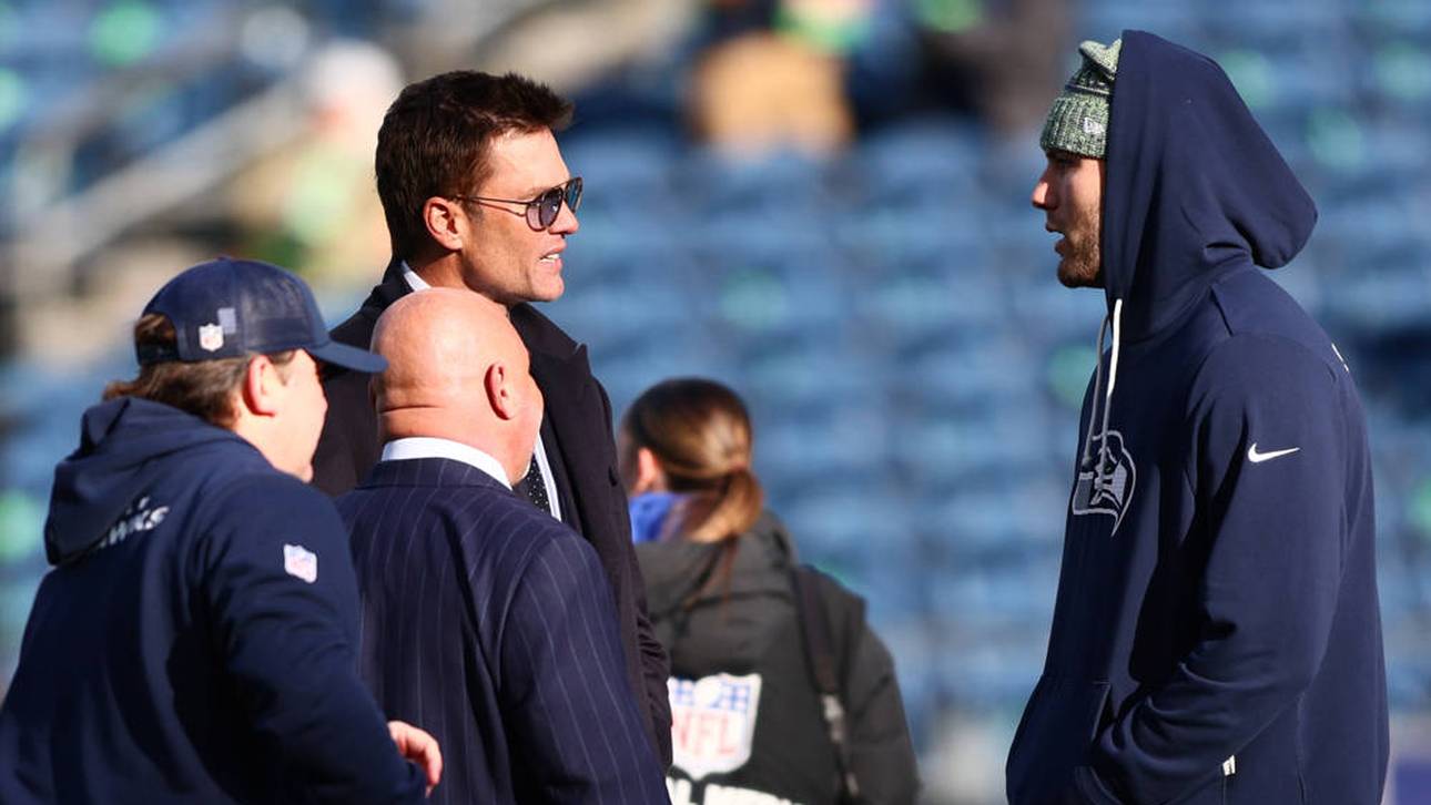 Tom Brady (l.) ist Anteilseigner bei den Las Vegas Raiders