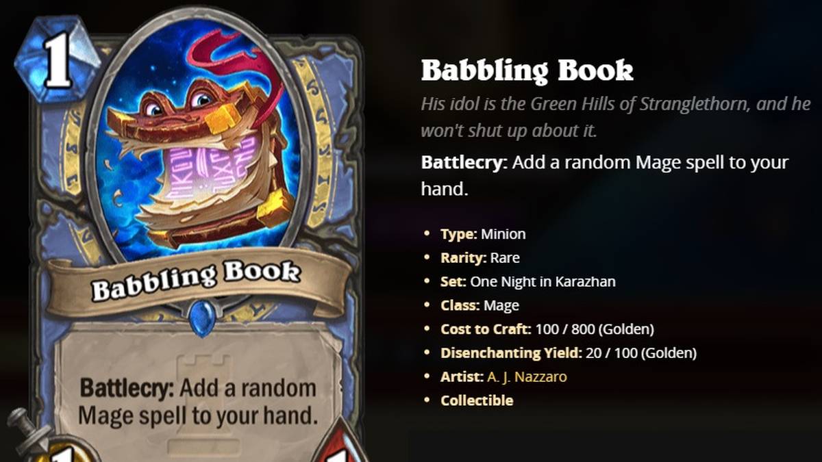 Mage: Babbling Book