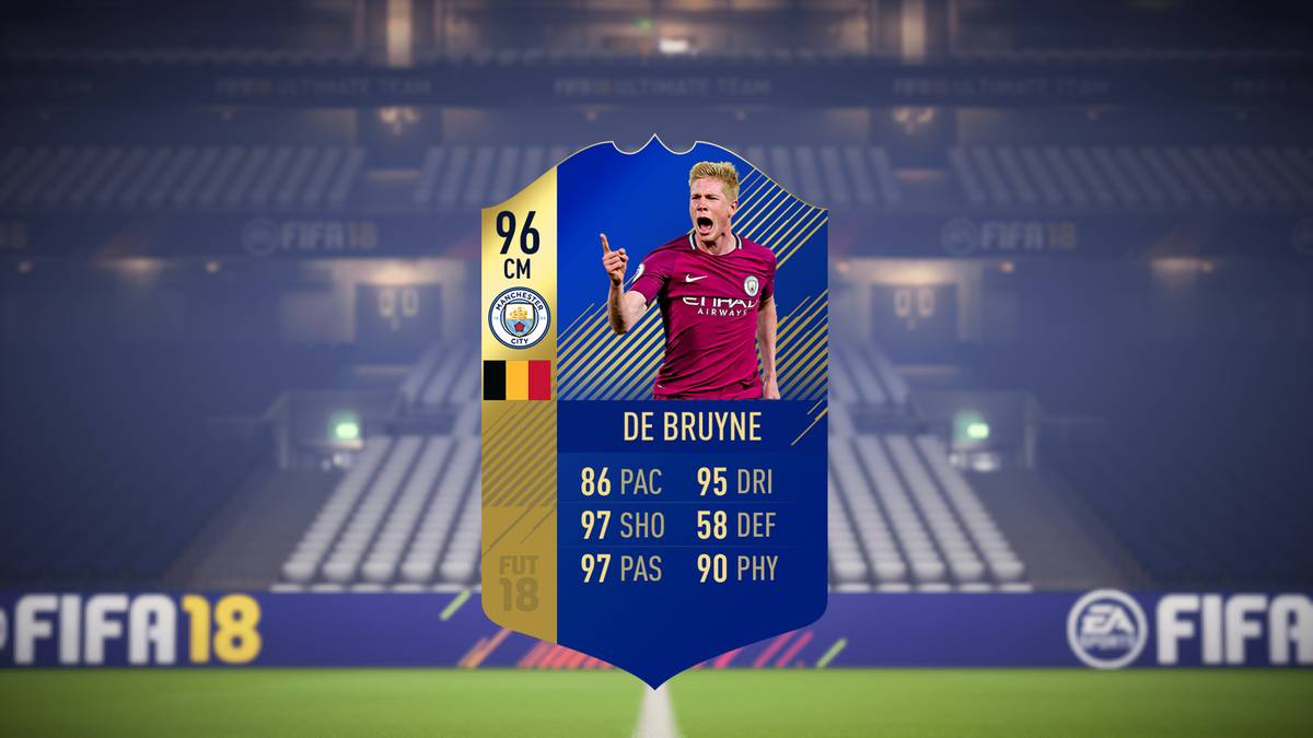 Kevin de Bruyne 96 - Manchester City