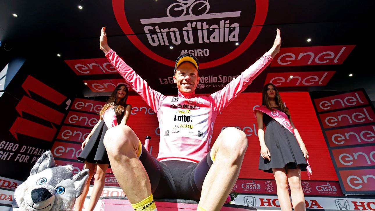 Giro: Kruijswijk baut Führung aus