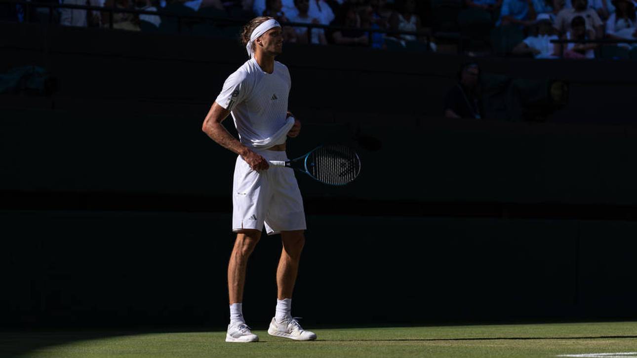 Zverev ausgebremst