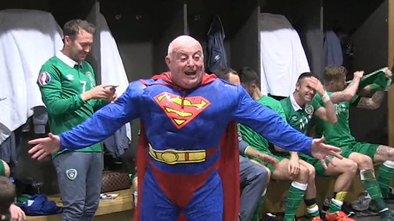 Irische Supermänner lassen’s krachen