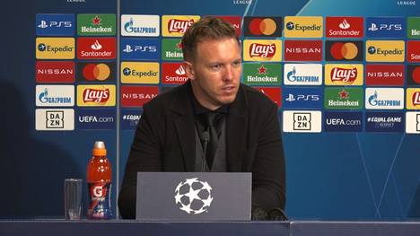 Gewonnen, aber nicht in einen Rausch gespielt: Julian Nagelsmann ist nach dem erfolgreichen CL-Auftakt gegen Basaksehir zufrieden, aber nicht rundum glücklich.