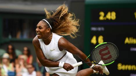 Serena Williams steht zum elften Mal im Halbfinale von Wimbledon