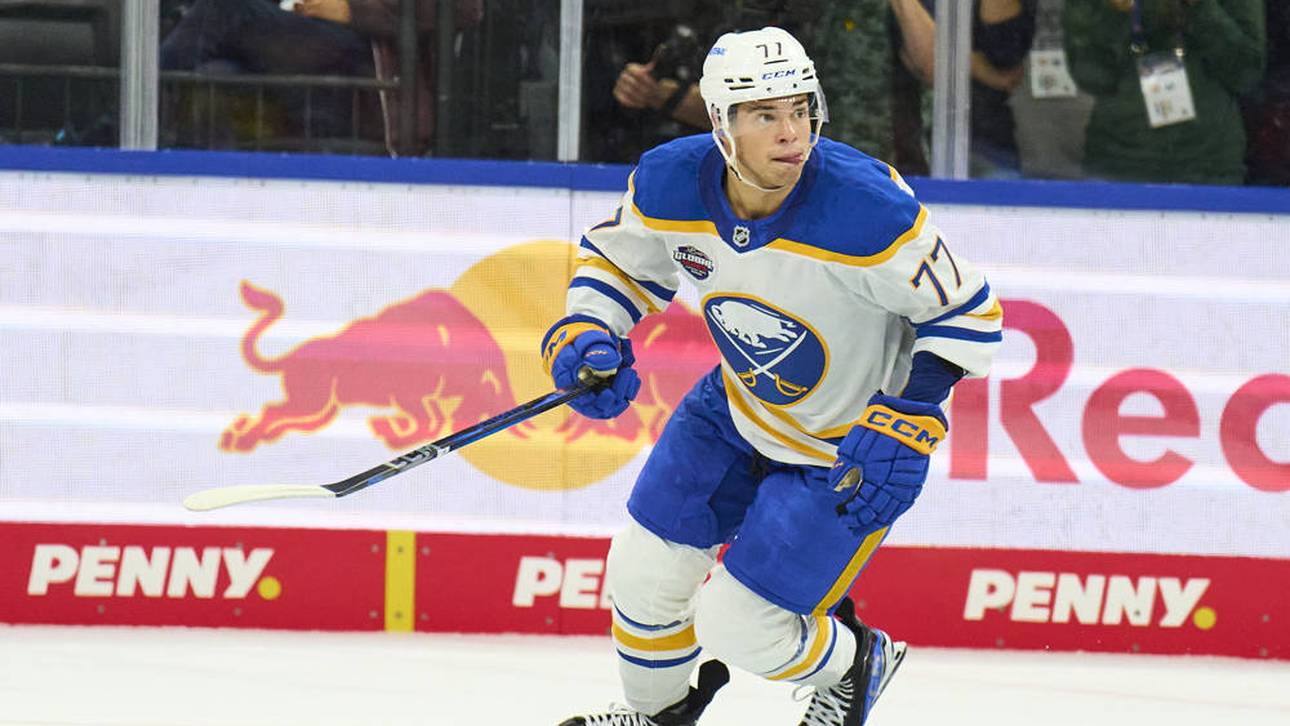 John-Jason Peterka mit den Buffalo Sabres