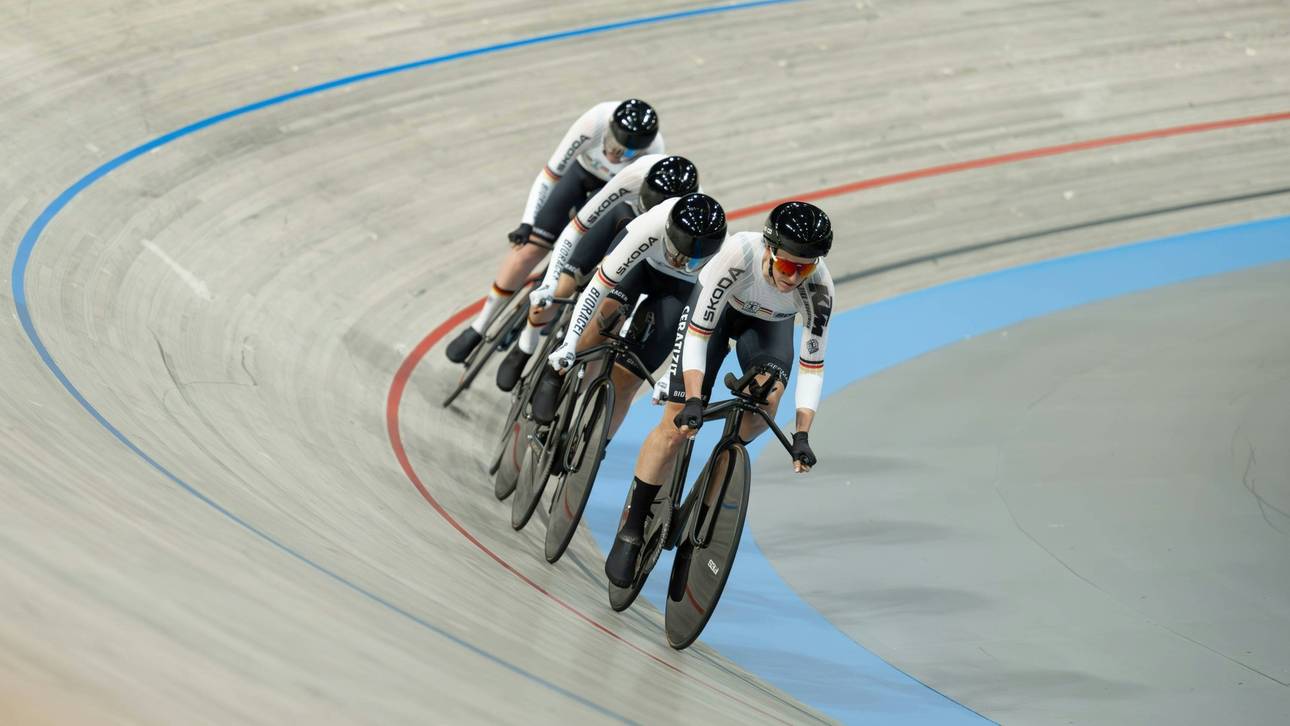 Bahnrad-EM: Frauen-Vierer holt Bronze