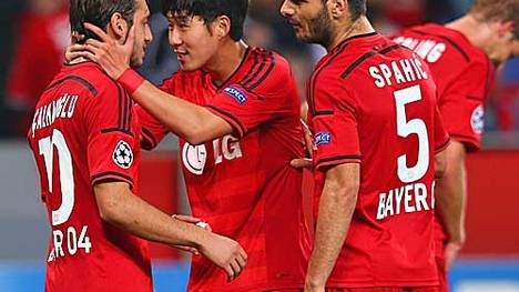Bayer Leverkusen siegte zuhause gegen Benfica Lissabon mit 3:1