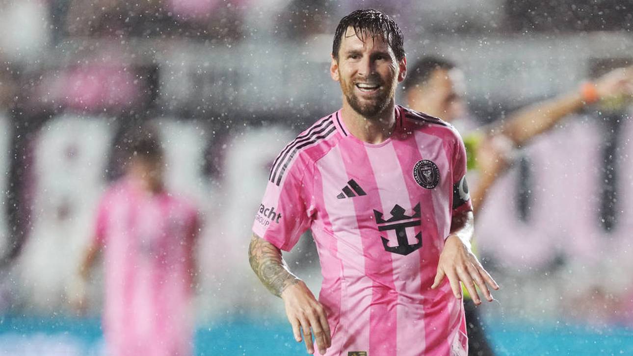 Lionel Messi war an allen Toren für Miami gegen DC United beteiligt