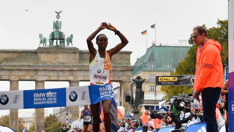 Ashete Bekere hat den Berlin Marathon gewonnen