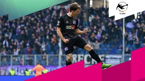 Es braucht einen Strafraumstürmer? Nicht bei solchen Distanztoren! Die neue Top10 der 3. Liga: